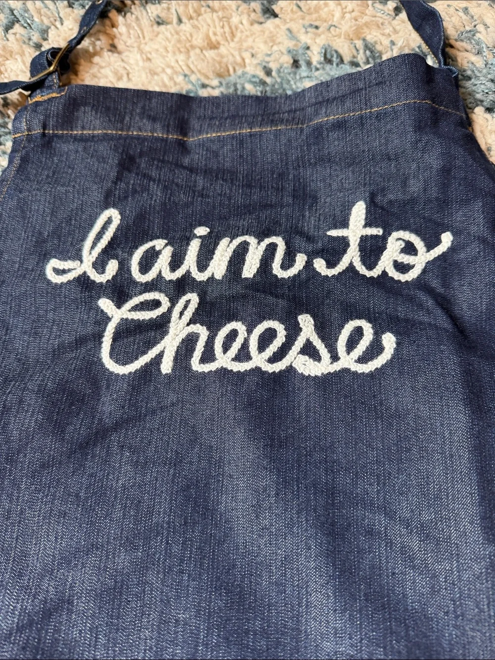 Denim-Style Apron with 